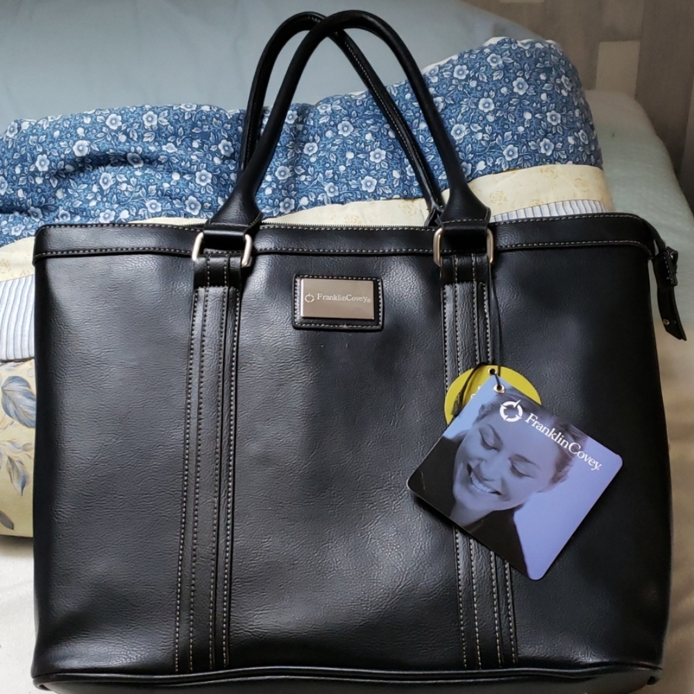 Franklin Covey lap top tote